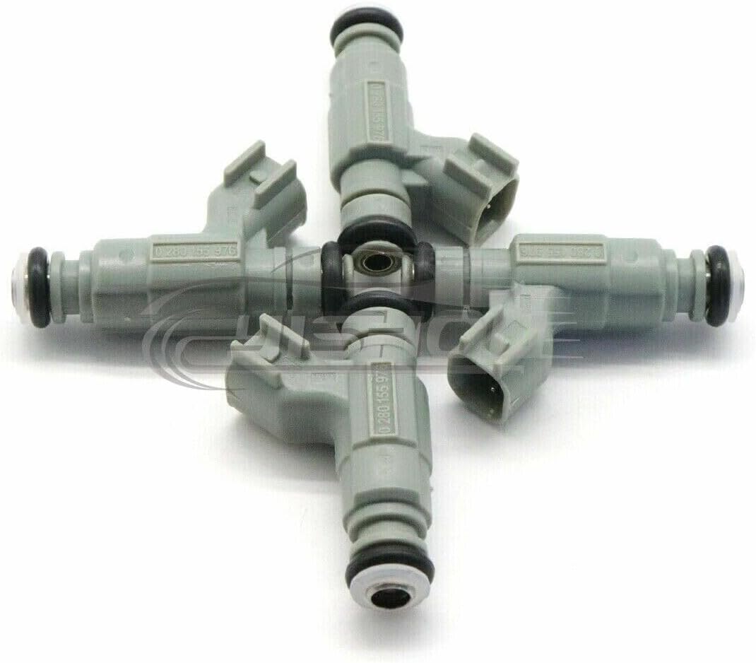 ya 10 9.16 baidi 4-Piece Fuel Injector Kit for 2001-2003 for Chrysler PT Cruiser 2.4L L4 Gas 0280155976-