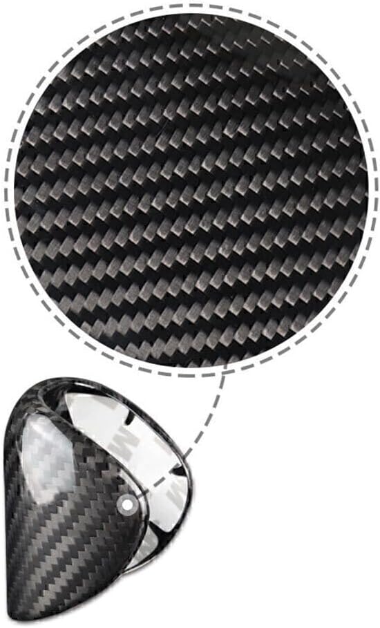 ya 4 8.24 baidi Gear Shift Knob Cover Trim Fit for Lexus ES IS NX RC RX GS450 2013+ Car Carbon Fiber