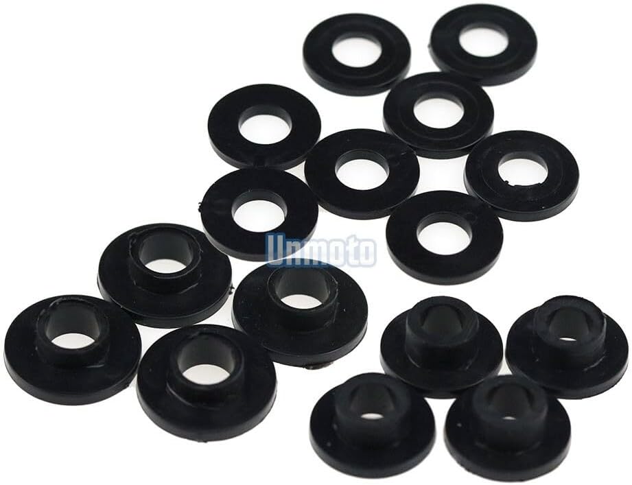 ya 23 10.7 baidi Black Fairing Bolt Kit body screws Clips for Yamaha YZF R1 2009-2010