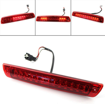 ya 4 8.14 Fit 94-01 for Dodge for Ram 1500/2500/3500 Red Lens High Mount LED 3rd Brake Light Lamp
