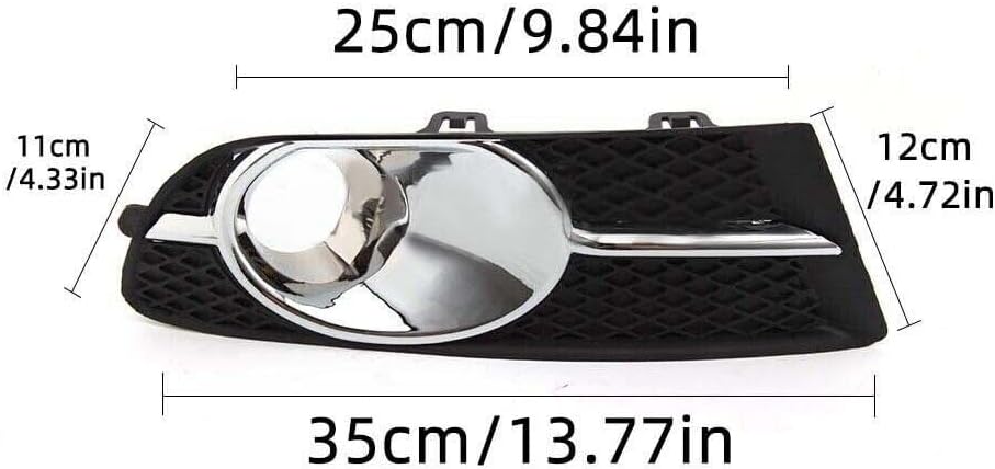 ya 13 9.15 baidi Front bumper fog lamp grille cover decoration for Buick Verano Excelle GT 2