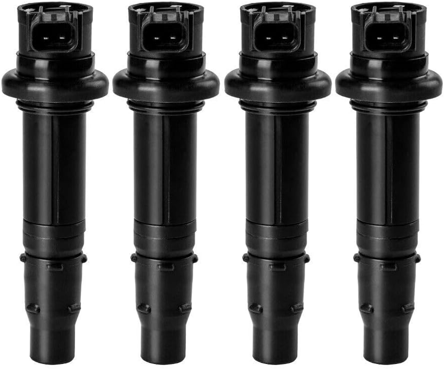 ya 9 10.24 4X Ignition Coils Pack F6T558 Fits for Yamaha MT-07 14-17 R6 RJ15 Bj YZF-R1 FZ8