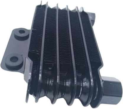 ya 4 8.14 Motorcycle Small Oil Cooler Engine 5 Row Dirt Bike Pit Bike 125CC-250C Black