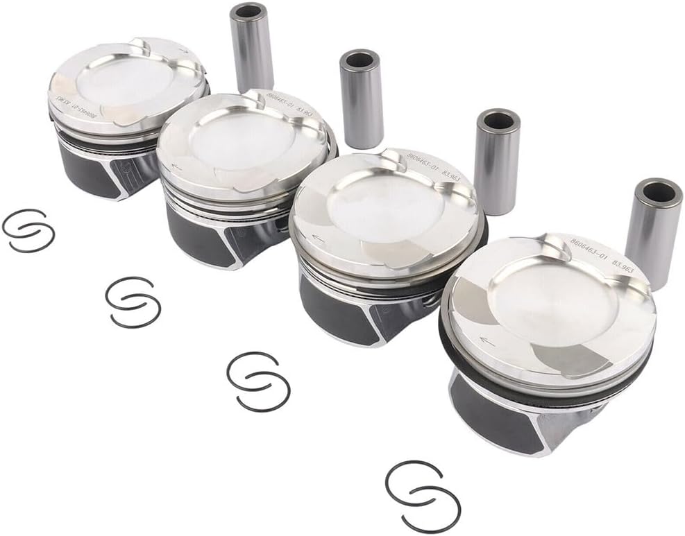 ya 4 8.24 baidi 4 pieces of piston rings CR Nural Goetze for BMW 125i 320i 328i 428i 528i 84 mm ¦µ22 mm