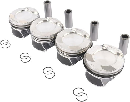 ya 4 8.24 baidi 4 pieces of piston rings CR Nural Goetze for BMW 125i 320i 328i 428i 528i 84 mm ¦µ22 mm