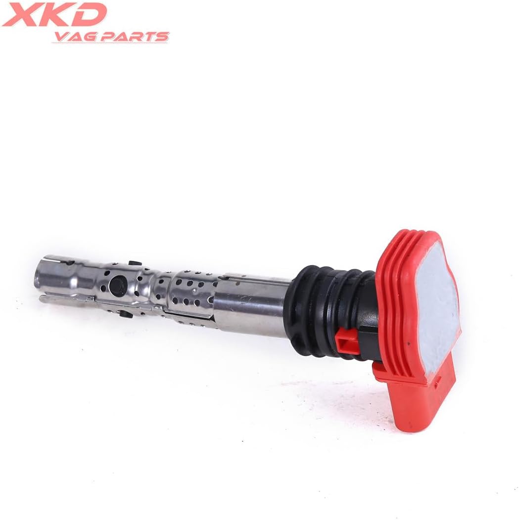 ya 9 10.24 1 Pieces Ignition Coil for Audi for A4 A6 for A8 1.8T 3.0 V6 06C905115L AVJ AMB BFB BEX