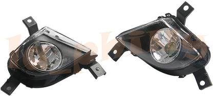 ya 9 10.24 Pair Front Bumper Clear Fog Light RH & LH For 2009-11 for BMW 3Ser E90 E91 328i 335i