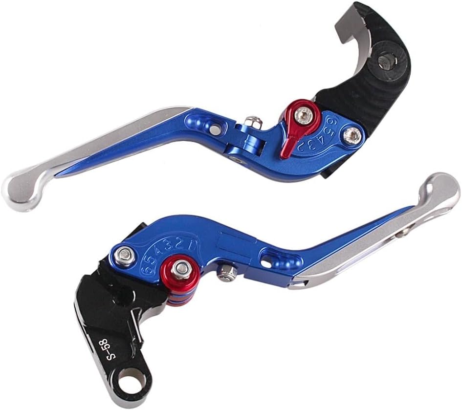 ya 6 8.24 baidi CNC Folding &Extendable Brake/Clutch Levers for Suzuki GSXR 600/750 1997-2003