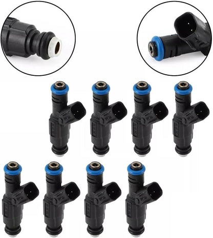 ya 10 9.16 baidi 8Pcs 885176 Fuel Injectors 0280156081 for Mercruiser V8 350 MAG 5.0L 4.3L 6.2L