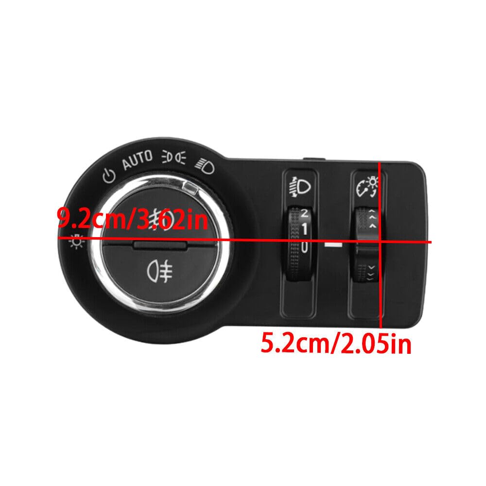 ya 7 8.24 baidi Car Fog Light Headlight Switch Button Suitable for Chevrolet Cruze J300 1.4 2010-2017