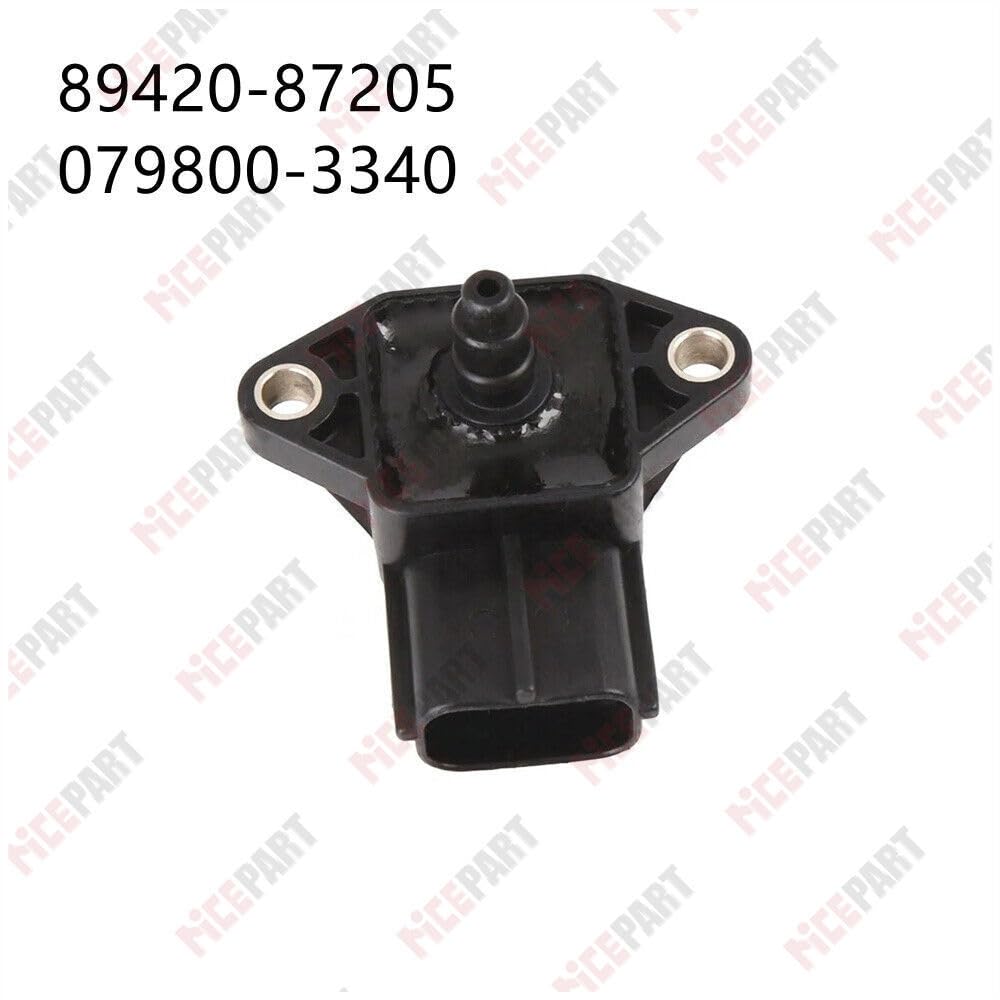 ya 6 8.24 baidi 89420-87205 079800-3340 for Man ifold Intake Pressure map Sensor Compatible with RHD