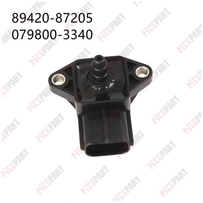 ya 6 8.24 baidi 89420-87205 079800-3340 for Man ifold Intake Pressure map Sensor Compatible with RHD