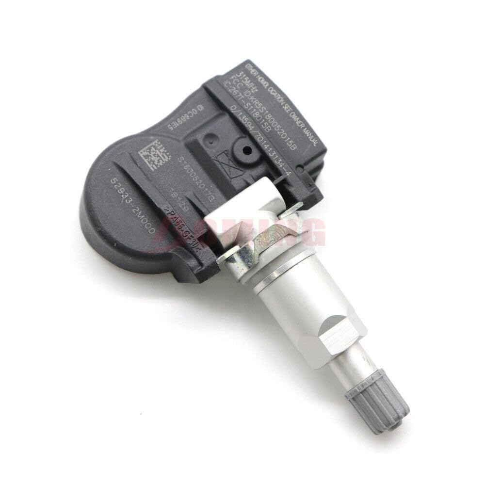 ya 3 8.24 baidi 4pcs TPMS 52933-2M000 for Hyundai Accent for Kia Forte 315Mhz Tire Pressure Sensor 