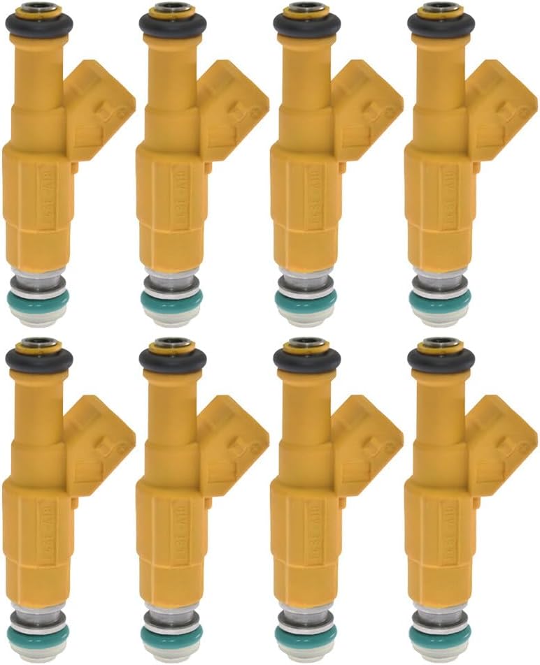 ya 10 9.16 baidi 8PCS Fuel Injectors 0280155700 for Ford for Mustang 1986-1995 5.0L V8 0280155746