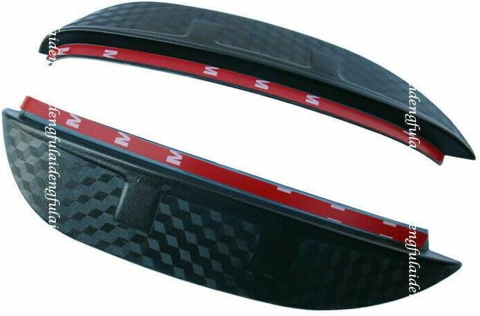 ya 6 8.24 baidi Suitable for Nissan Patrol Y62 2013-2019 Carbon Fiber Rearview Mirror Eyebrow Decoration 