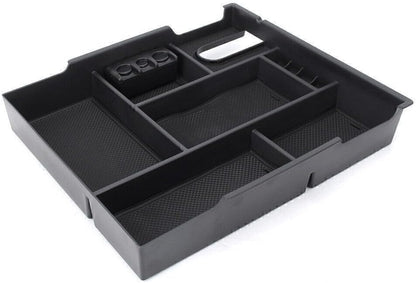 ya 4 8.8.2 Car Center Console Storage Box or Coin Holder Container Fit for Toyota Tundra 14-18