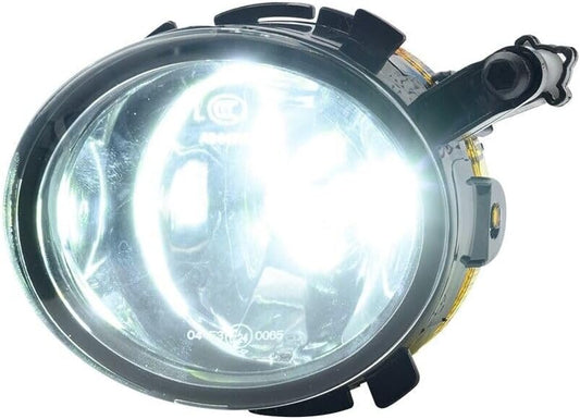 ya 4 8.10 2x for SEAT Leon Ibiza Altea Toledo front bumper white LED fog lights driving lights 
