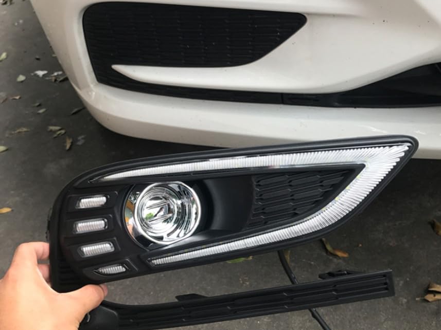 ya 9 10.24 Front Fog Light Assembly for Chevrolet for Cruze 2016-2018 LED Driving Lights Pair