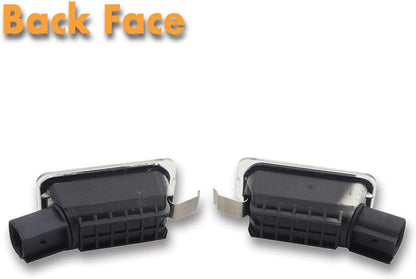 ya 4 8.14 2X Rear Number License Plate Lights (With Bulb Holder) For Mondeo Mk4 2007-2010