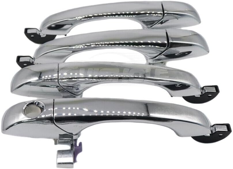 ya 5 8.24 baidi 4 Pieces Door Handle 5065801AG Fits for Dodge Magnum for Chrysler 300 300C 2005-2010