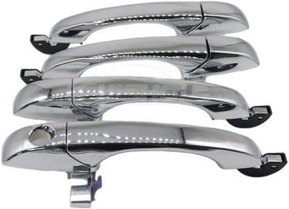 ya 5 8.24 baidi 4 Pieces Door Handle 5065801AG Fits for Dodge Magnum for Chrysler 300 300C 2005-2010
