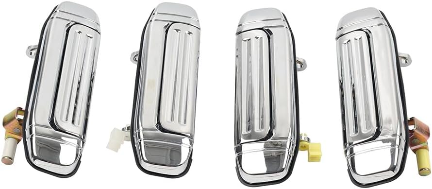 ya 10 9.16 baidi 4PC Front Rear LH RH Outer Door Handle for Mitsubishi Pajero 92-98 Montero 92-00