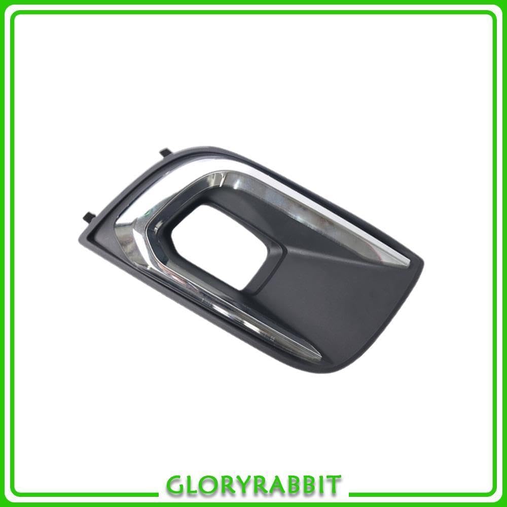 ya 9 10.24 Front Bumper Fog Light Bezel Cover Fit 2018 2019 2020 2021 for Toyota Sequoia Left