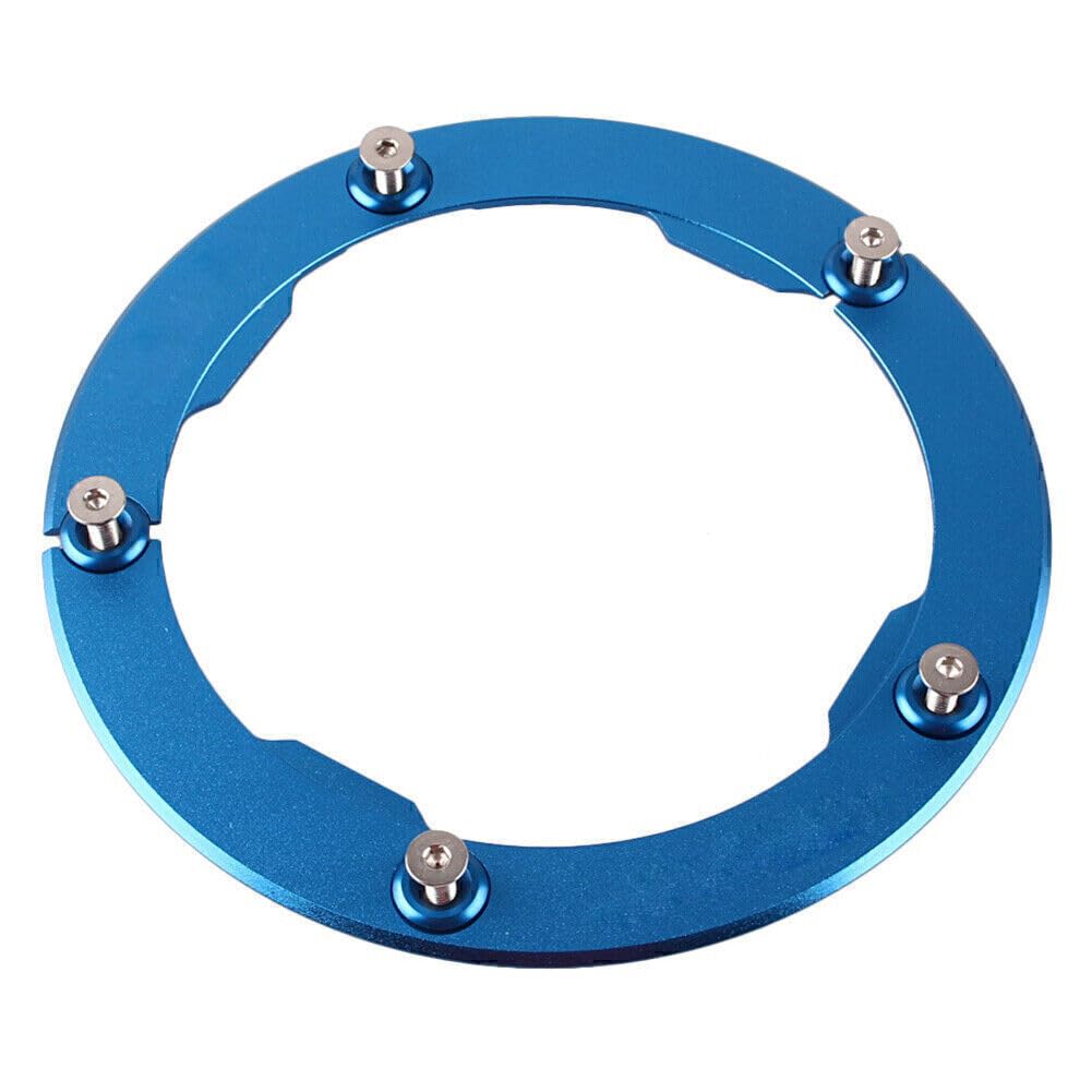 ya 6 8.24 baidi Aluminum Motorcycle Gear Belt Roller Trim for Yamaha T-max TMAX 530 2013-16 Blue
