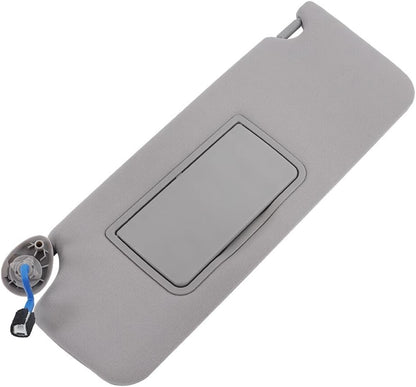 ya 11 9.14 baidiSun Visor Driver Left Gray Plastic with Lighting for 2017-2021 for Honda Pilot-