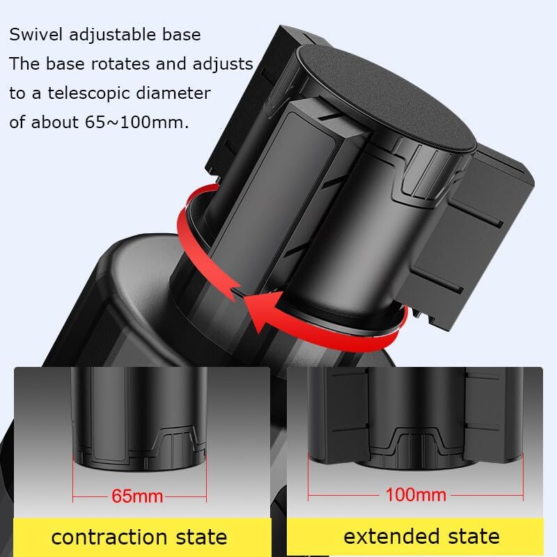 ya 6 8.24 baidi 1-Pack Car Cup Holder Extender Adapter Universal for Large Bottles and Mugs Black