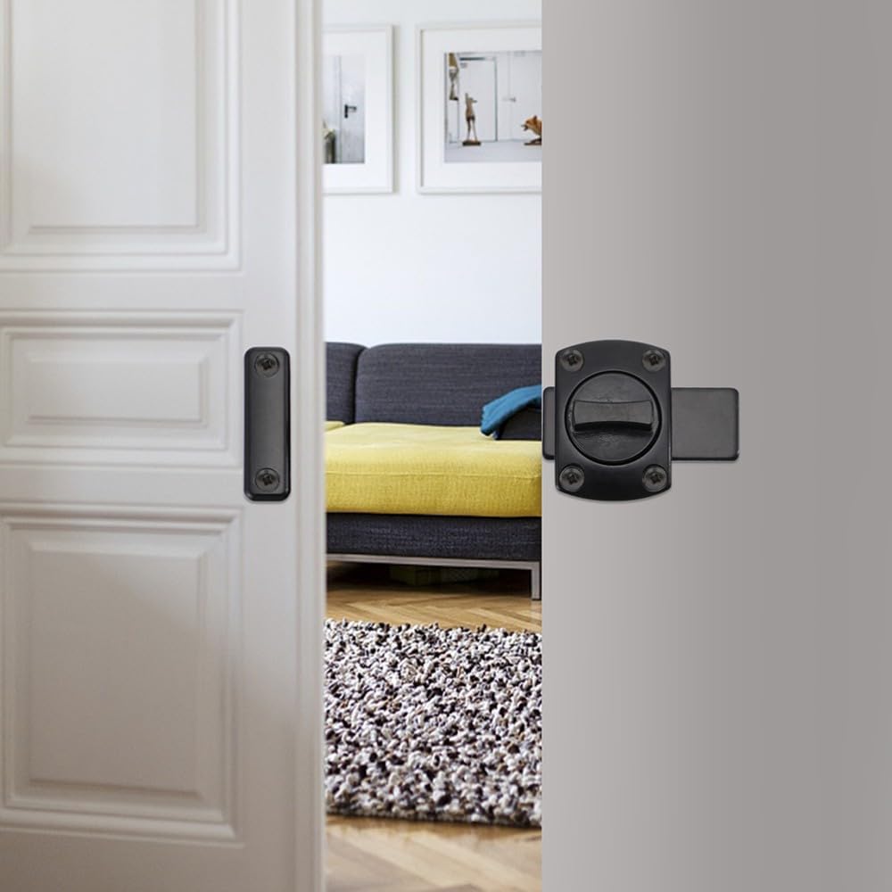 ya 26 10.21 baidi Bathroom Stall Lock Sliding Bolt Door Reinforcement Front Latch Security Safety