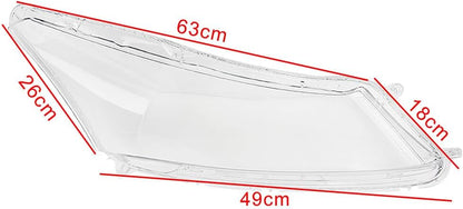 ya 4 8.10 Left&Right Headlamp Headlight Lens Cover Clear Lenses for 2008-2012 for Honda for Accord