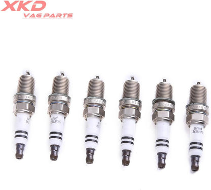 ya 23 10.7 baidi 6Pcs Platinum Spark Plug for Audi A6 S4 Quattro 2.7T V6