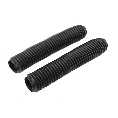 ya 6 8.14 for Motor Dirt Bike Black 360MM Fork Dust Covers Gaiters Boots Shock Rubber