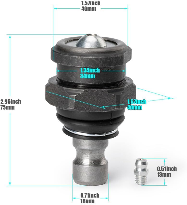ya 4 8.8.2 4-Pack Death Grip Ball Joints for Polaris RZR XP1000 XP4 XP 1000 EPS Turbo