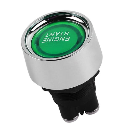ya 6 8.24 baidi Green car Engine Start Stop Button Ignition Switch 12V/24V Universal @