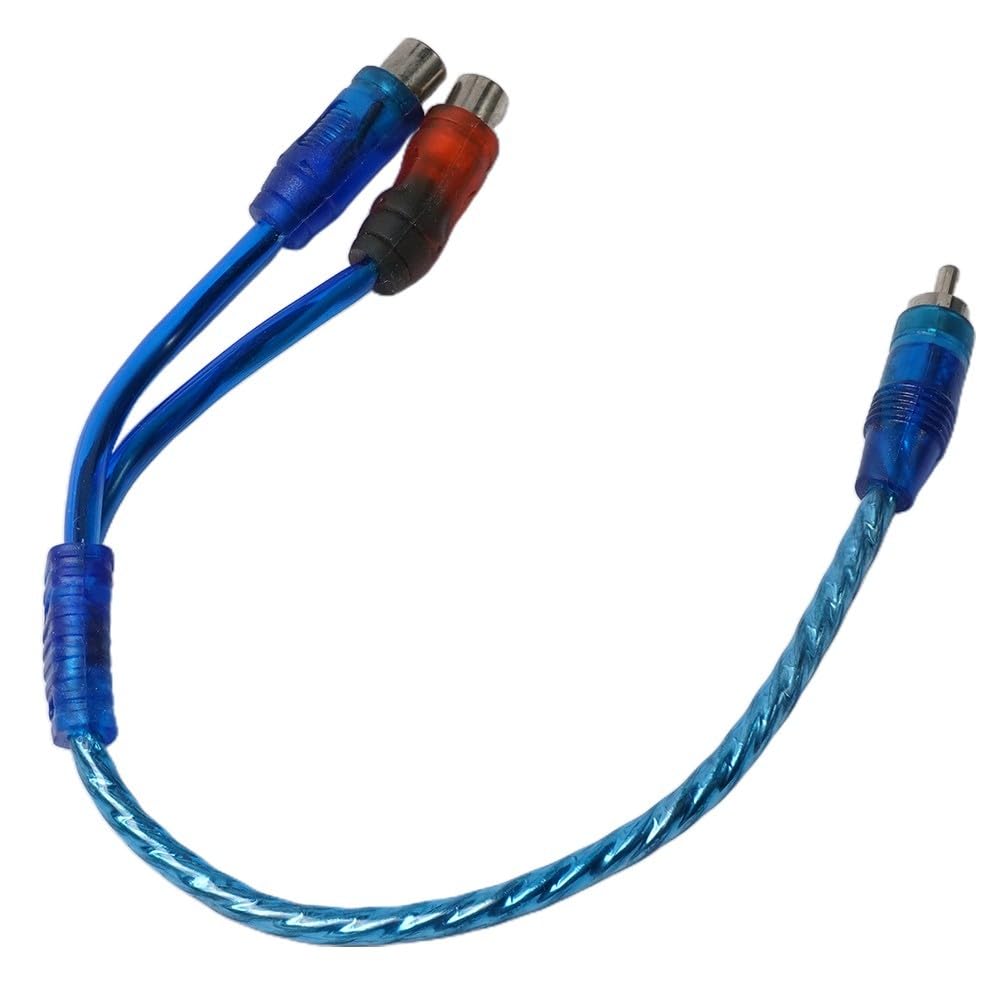ya 23 10.7 baidi 1pc 30cm 2 Female to 1 Male Splitter Cable for Car for Audio System