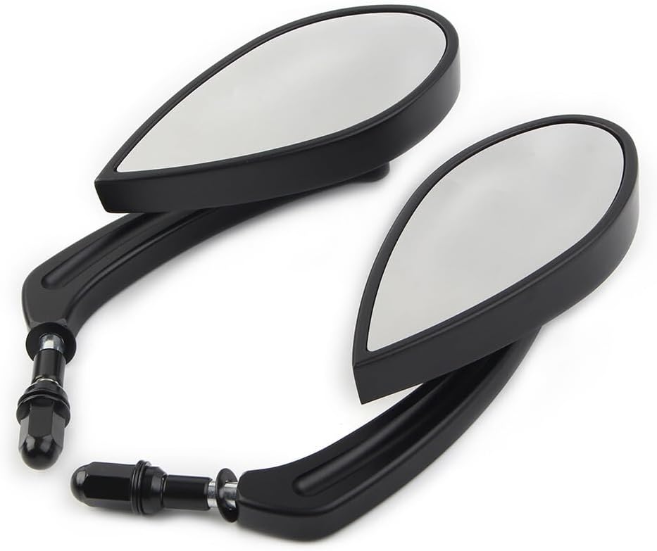 ya 2 8.15 8MM Rear View Mirrors Fit for Harley Touring Street Road Glide King Motorcycle