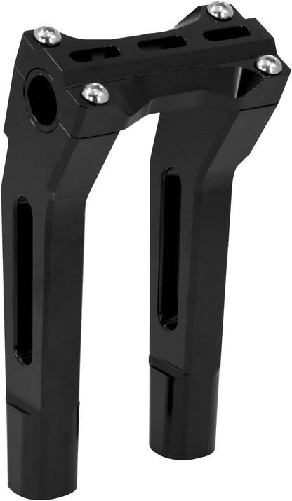 ya 5 8.10 Pullback 10 Riser Clamp for Harley 1 1.25 Handlebar Softail 95-15 Dyna 96-17