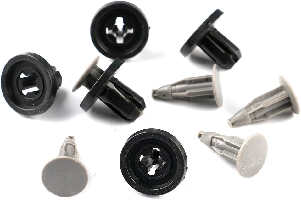 ya 27 10.13 baidi 25Pcs Bumper Clip Engine Under Cover Push Type Retainer Black for 4Runner RAV4