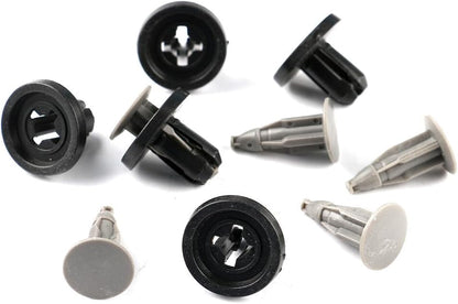 ya 27 10.13 baidi 25Pcs Bumper Clip Engine Under Cover Push Type Retainer Black for 4Runner RAV4