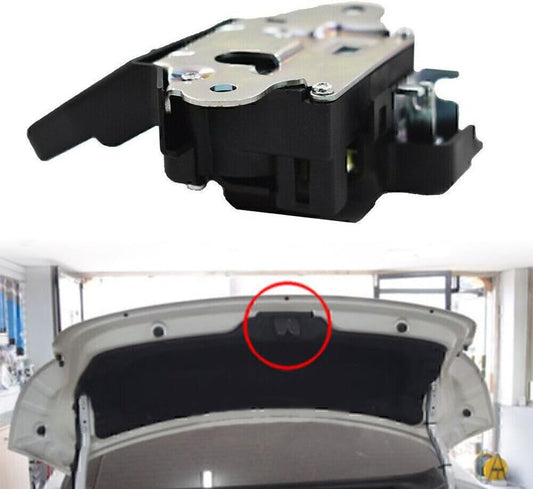 ya 4 8.10 Rear Tailgate Trunk Latch fit for Hyundai for Elantra 2011 2012 2013-2016 Black Plastic