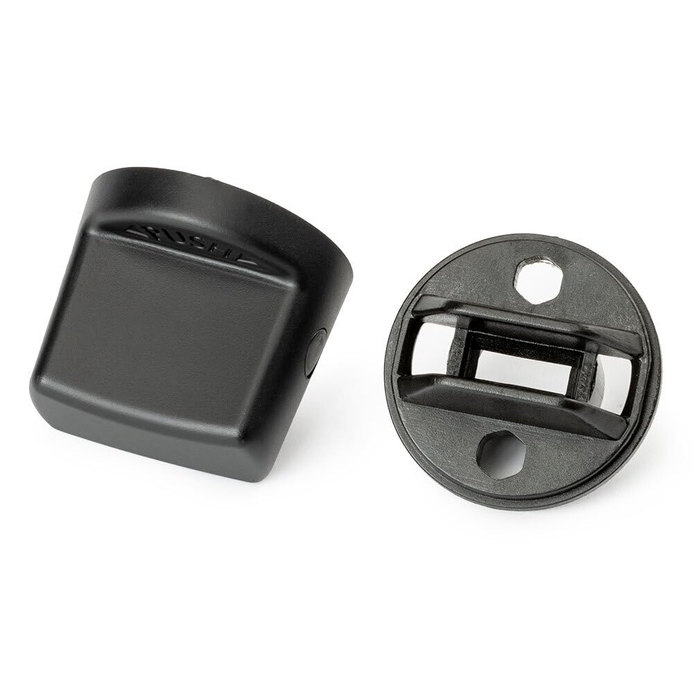 ya 4 8.8 2PCS Keyless Ignition Start Switch Knob Cap & Insert for Mitsubishi Lancer 08-17