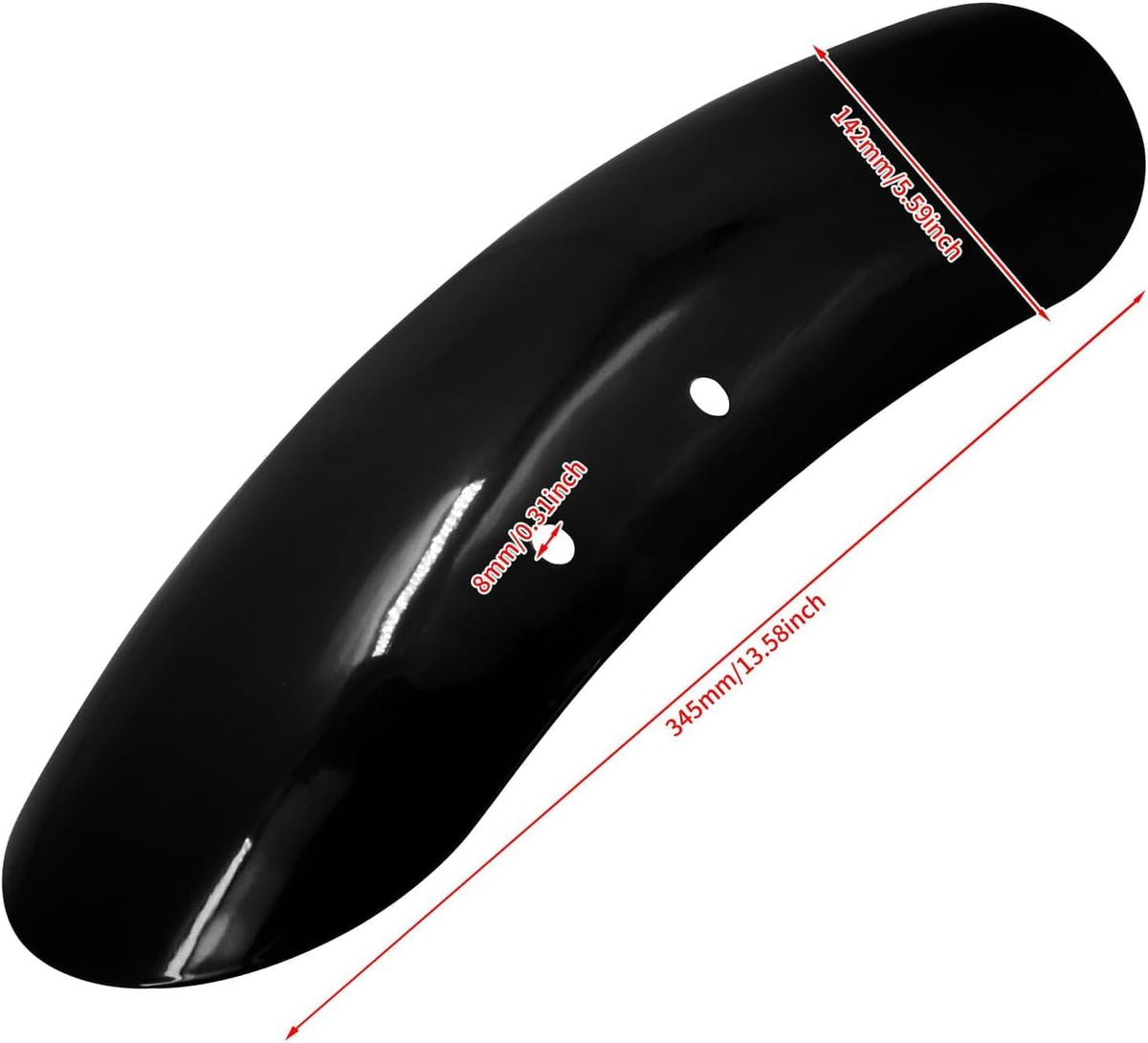 ya 28 10.13 zhengce Vivid Black Front Fender Mudguard Cover Fit for Harley Forty Eight 48 1200