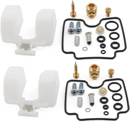 ya 13 9.15 baidi for Yamaha V-Star 1100 XVS1100 1999-2005 Carburetor Repair Kit Air Screw Float