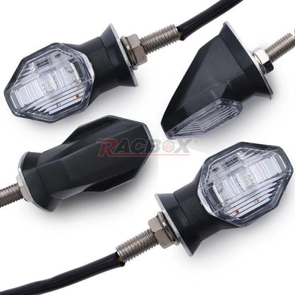 ya 7 8.24 baidi 4X for Mini LED Motorcycle Turn Signal Lights Blinker for Yamaha for Suzuki for Kawasaki 8mm