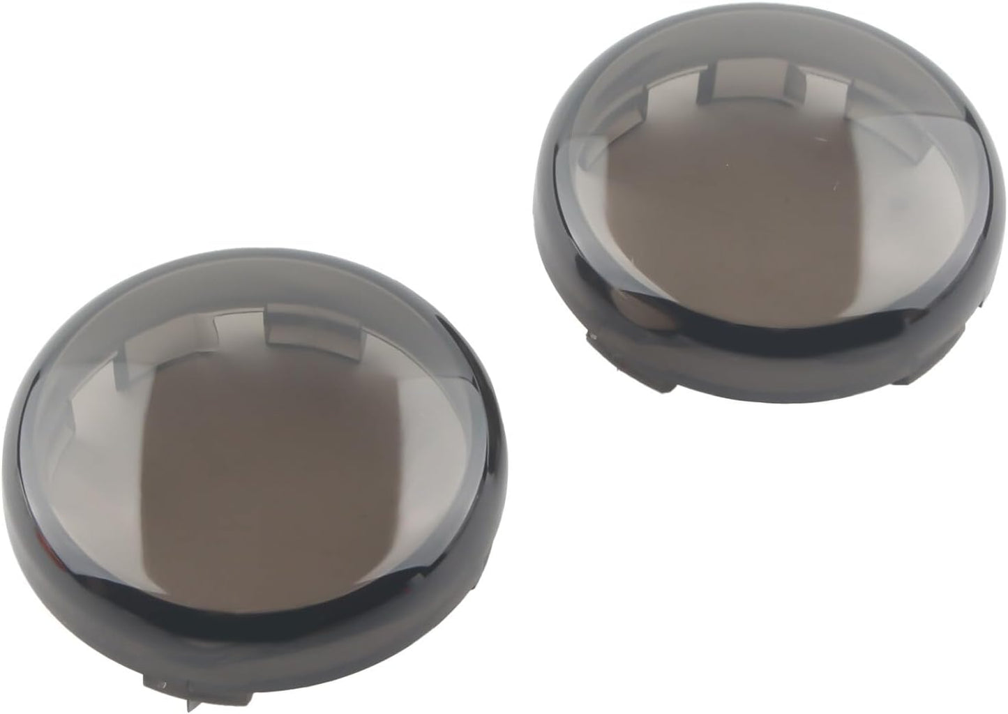ya 2 8.15 Smoke Turn Signal Light Lens Covers for Harley Touring Electra Road Glide Dyna