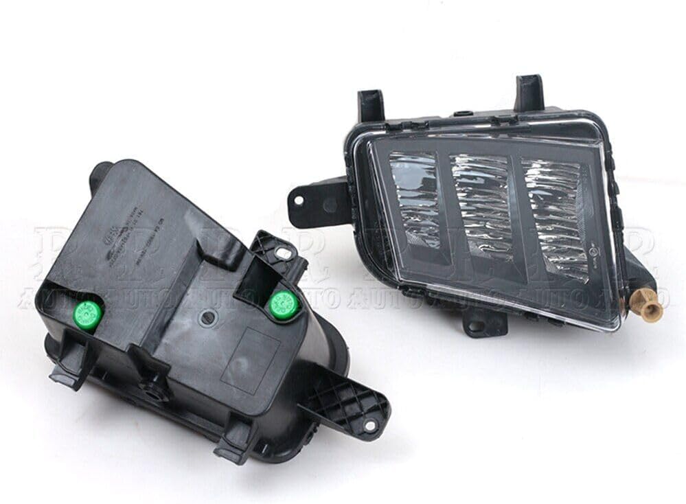 ya 2 8.15 A pair of front LED DRL fog lights in white suitable for VW Golf 7 A7 MK7 GTI GTD 2013-2017