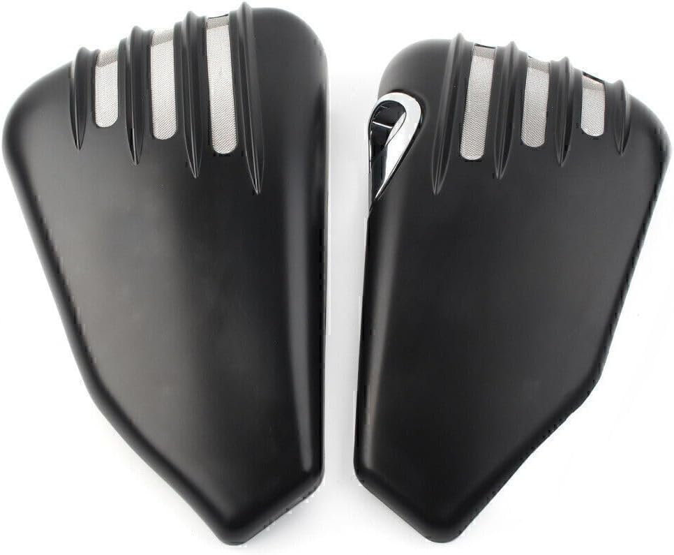 ya 23 10.7 baidi Battery Side Cover Fit for Harley-Davidson Sportster 1200 2014-2021 Matte black