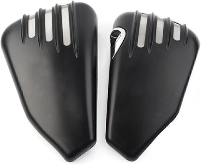 ya 23 10.7 baidi Battery Side Cover Fit for Harley-Davidson Sportster 1200 2014-2021 Matte black